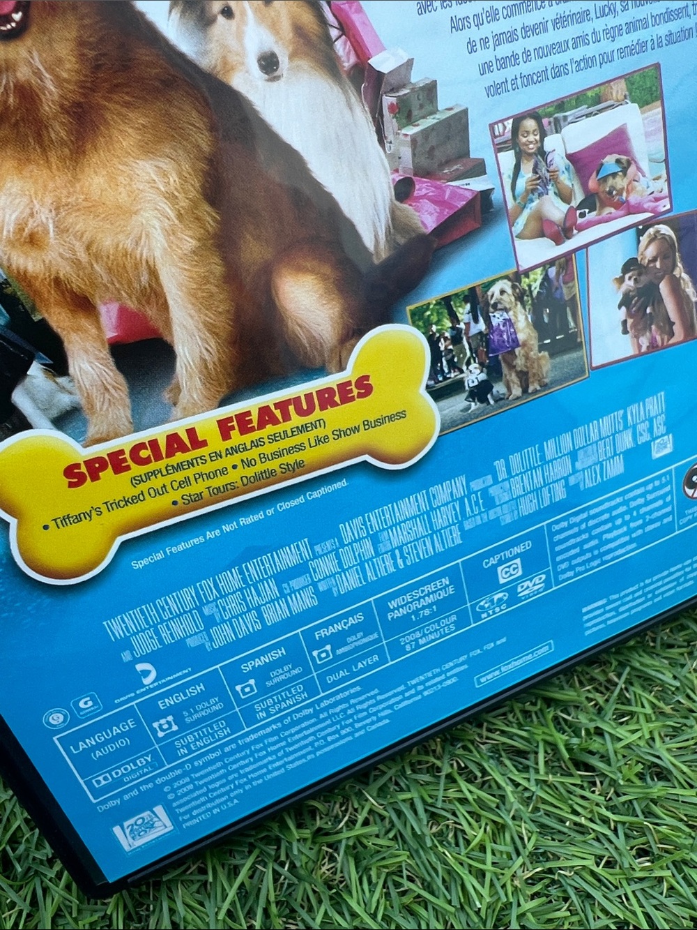 📀 3/$25 📀 RETRO Dr. Doolittle Million Dollar Mutts DVD 2008 Still SEALED!! - Picture 9 of 13